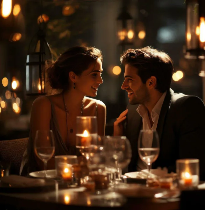 Romantic dinner